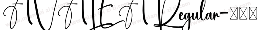 AVALEA Regular字体转换